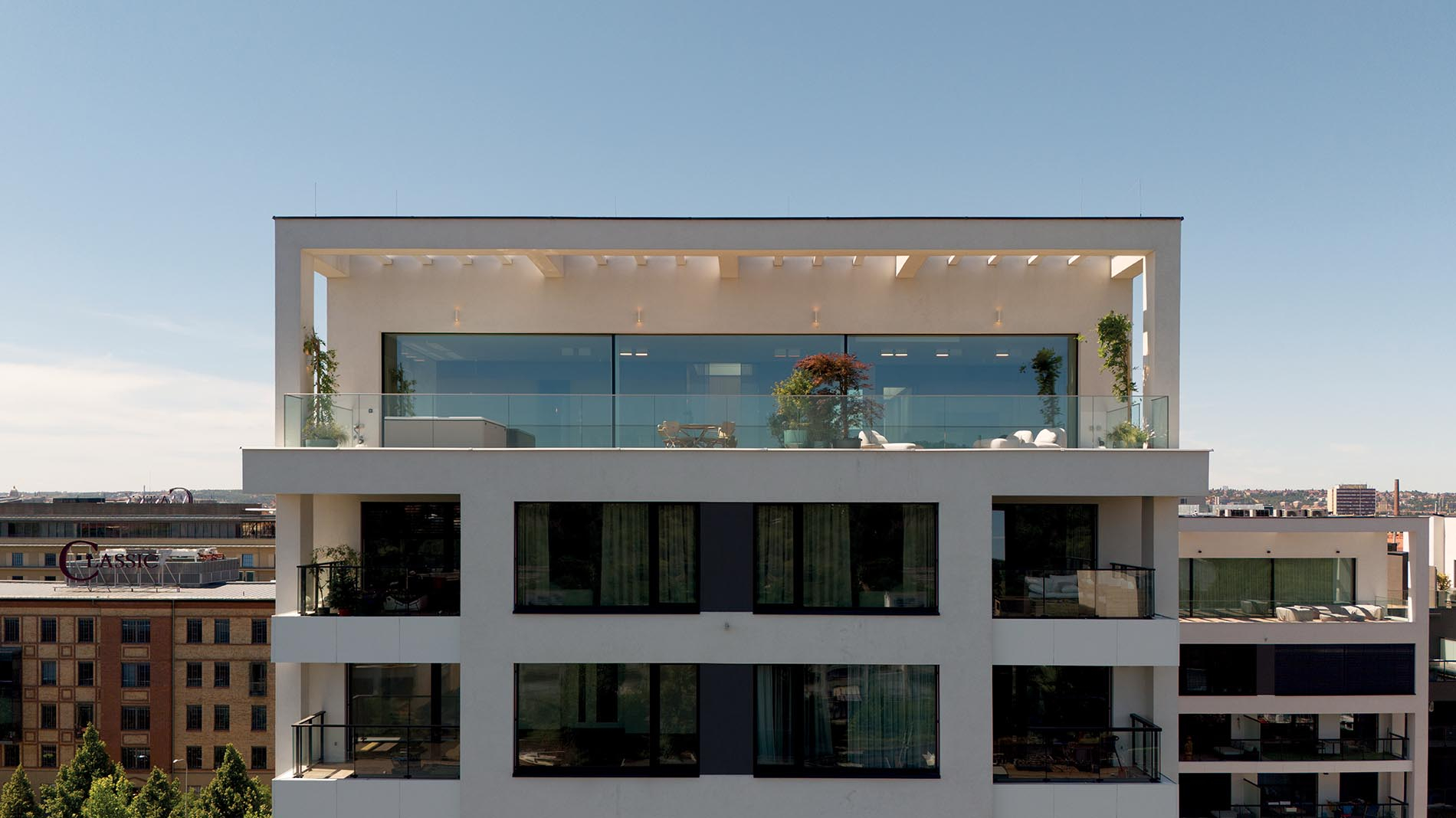 Penthouse Above Prague
