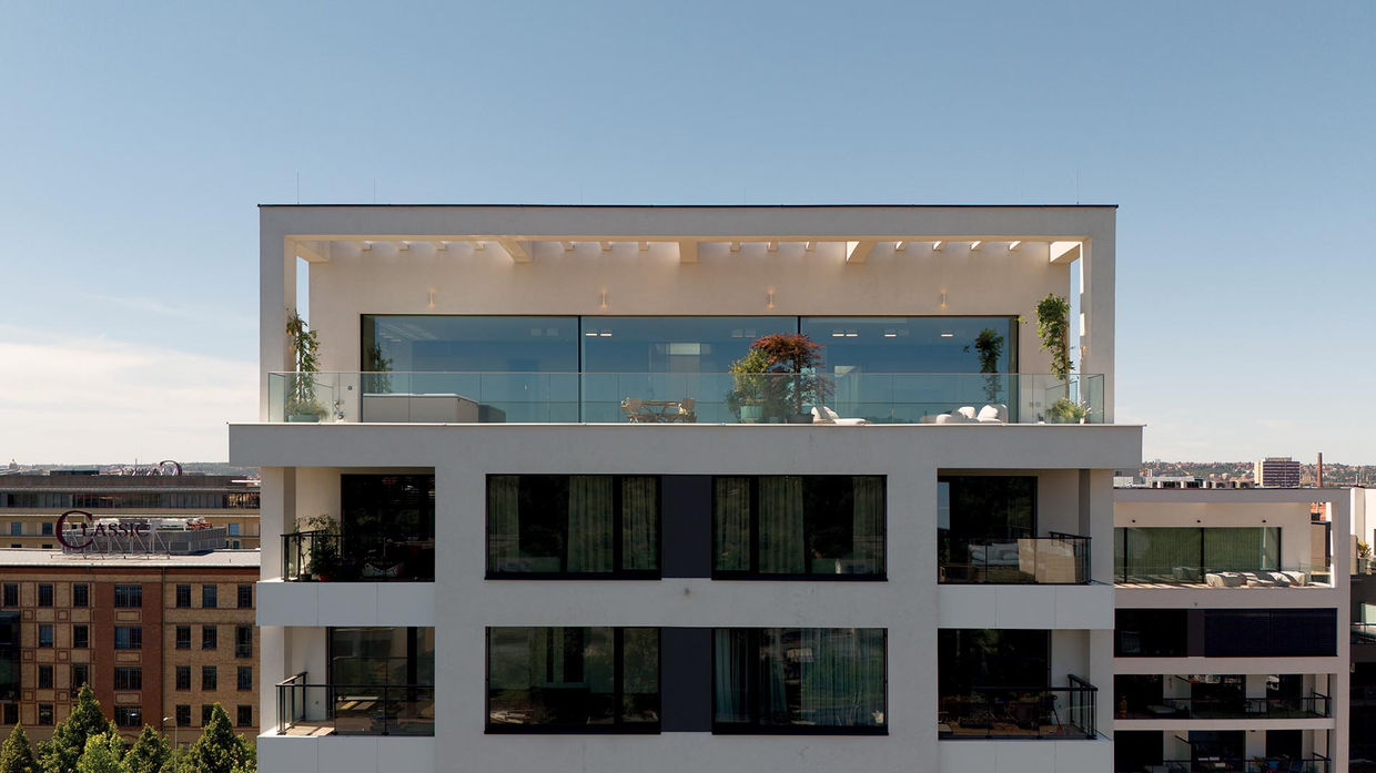 Penthouse Above Prague
