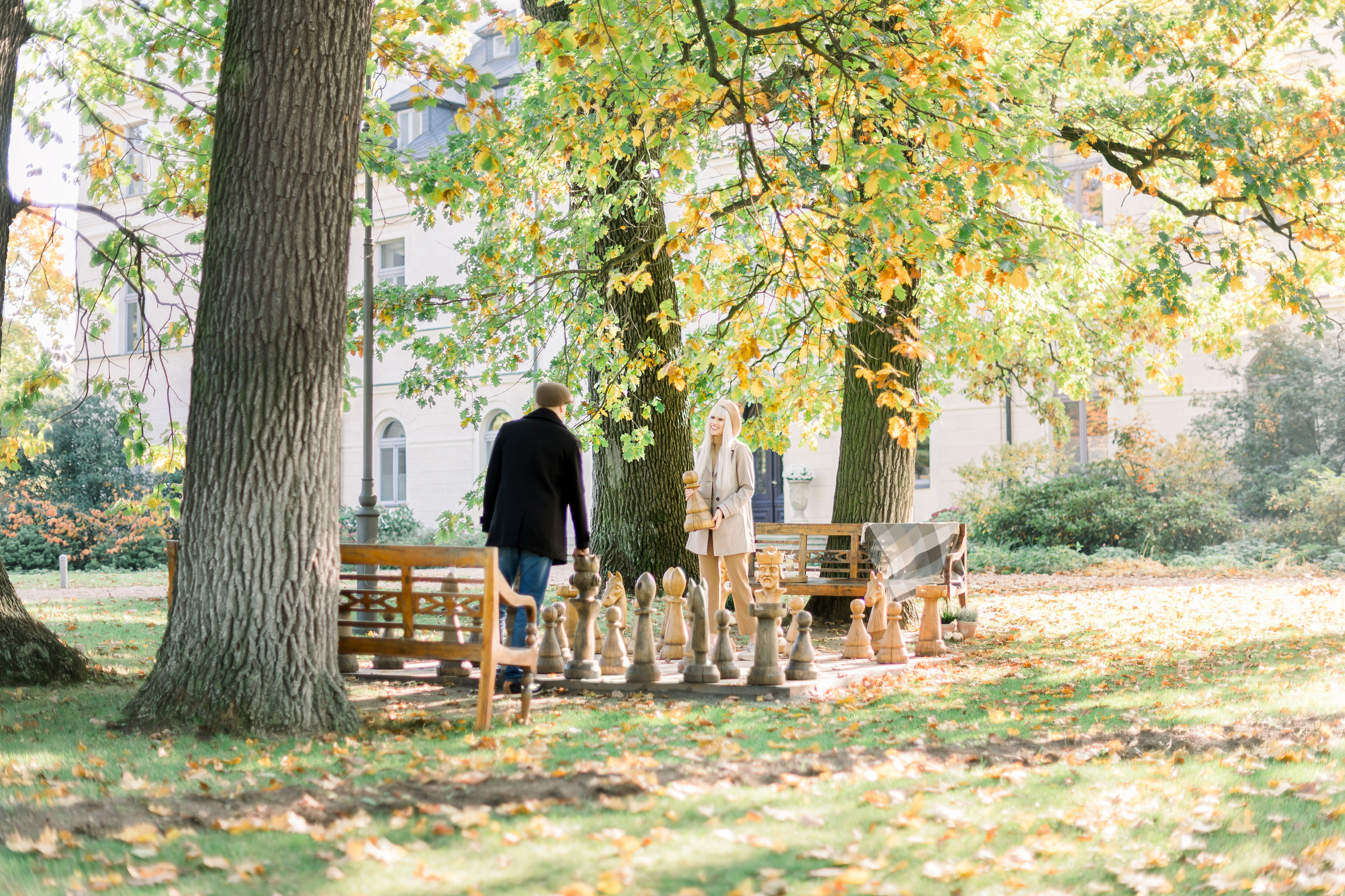 MULTICOLOURED AUTUMN AT CHATEAU MCELY