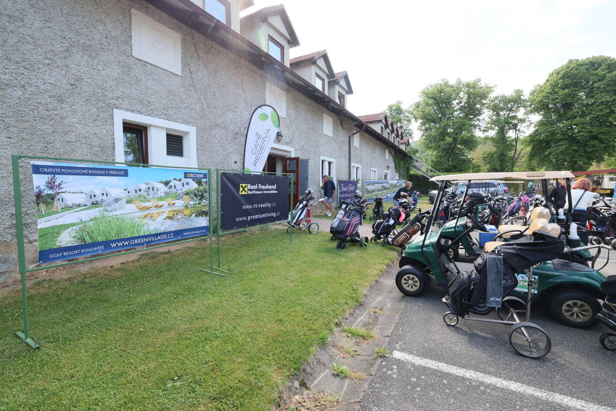 Real- Treuhand & Travel Fever Golf Cup 
Golf Resort Konopiště - D`Este
Projekt Green Village - 2. etapa