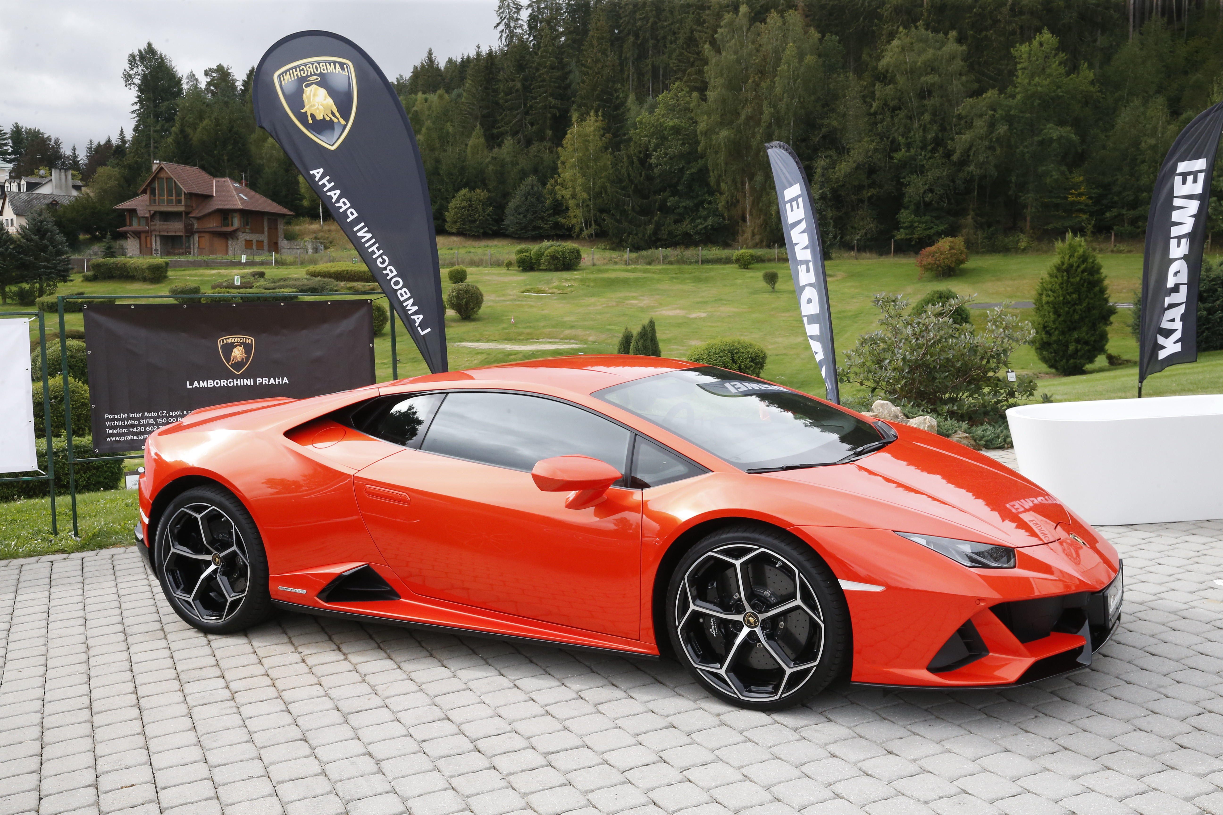 Bentley and Lamborghini