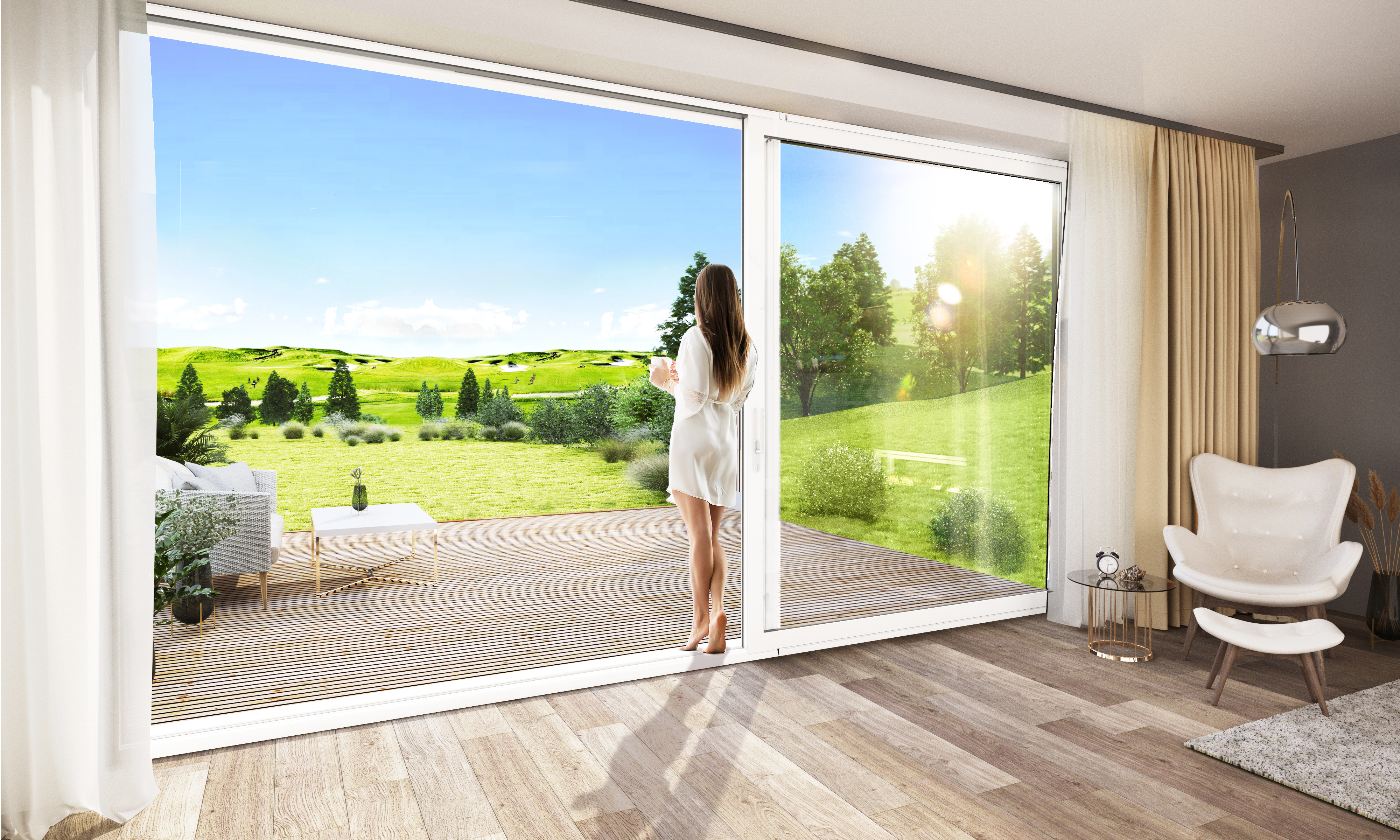 Kouzelné bydlení nejen pro milovníky golfu