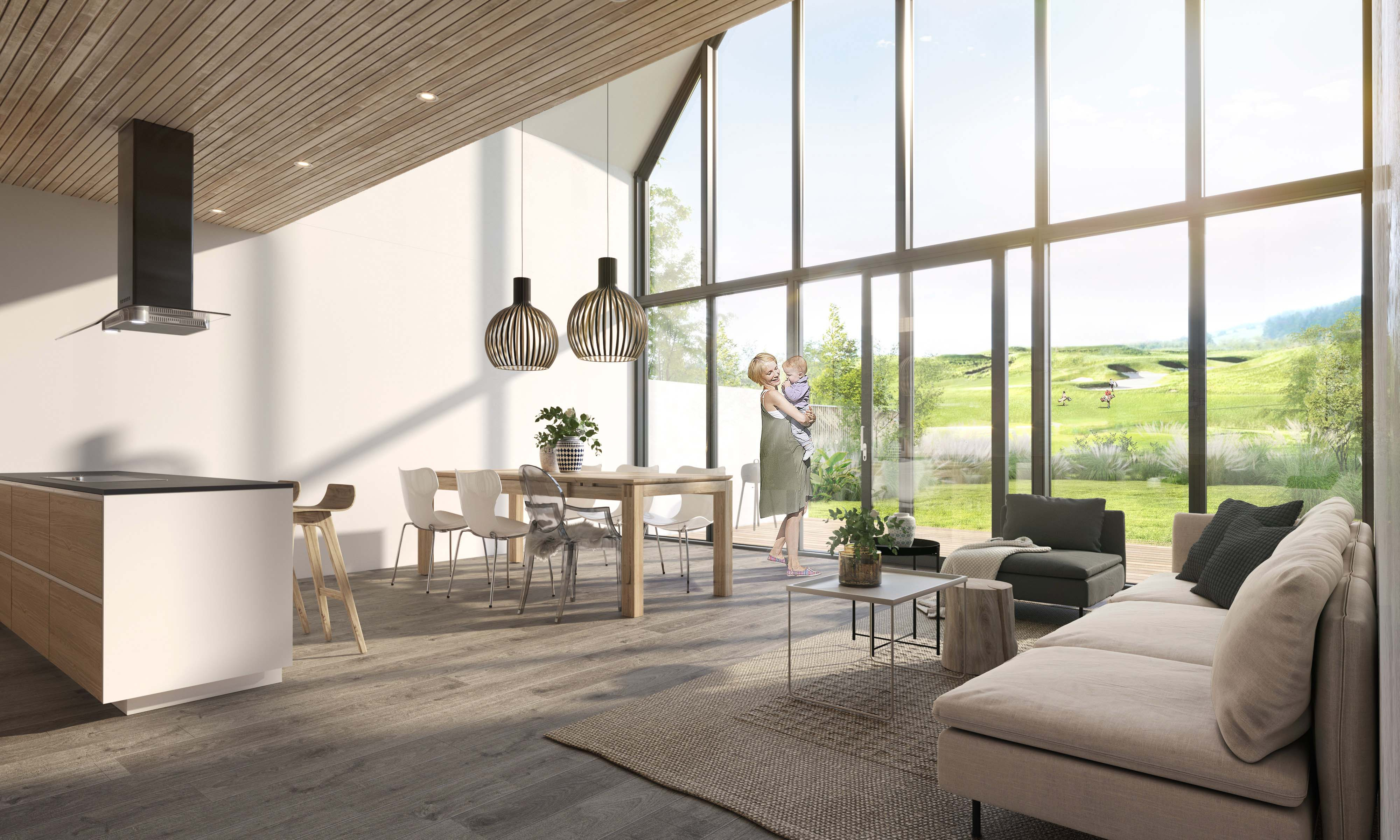 Kouzelné bydlení nejen pro milovníky golfu