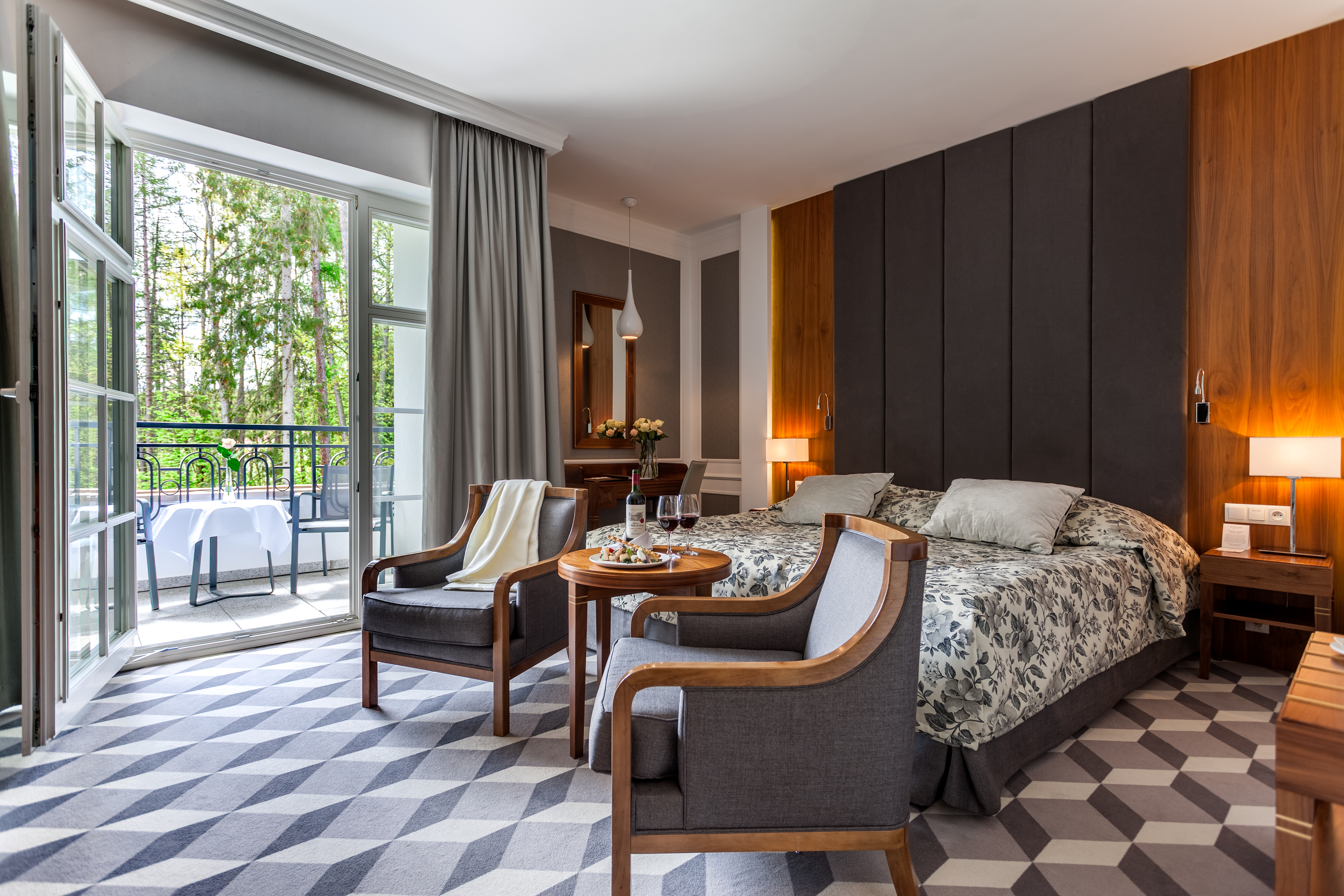 Blahodárná pohlazení lesa