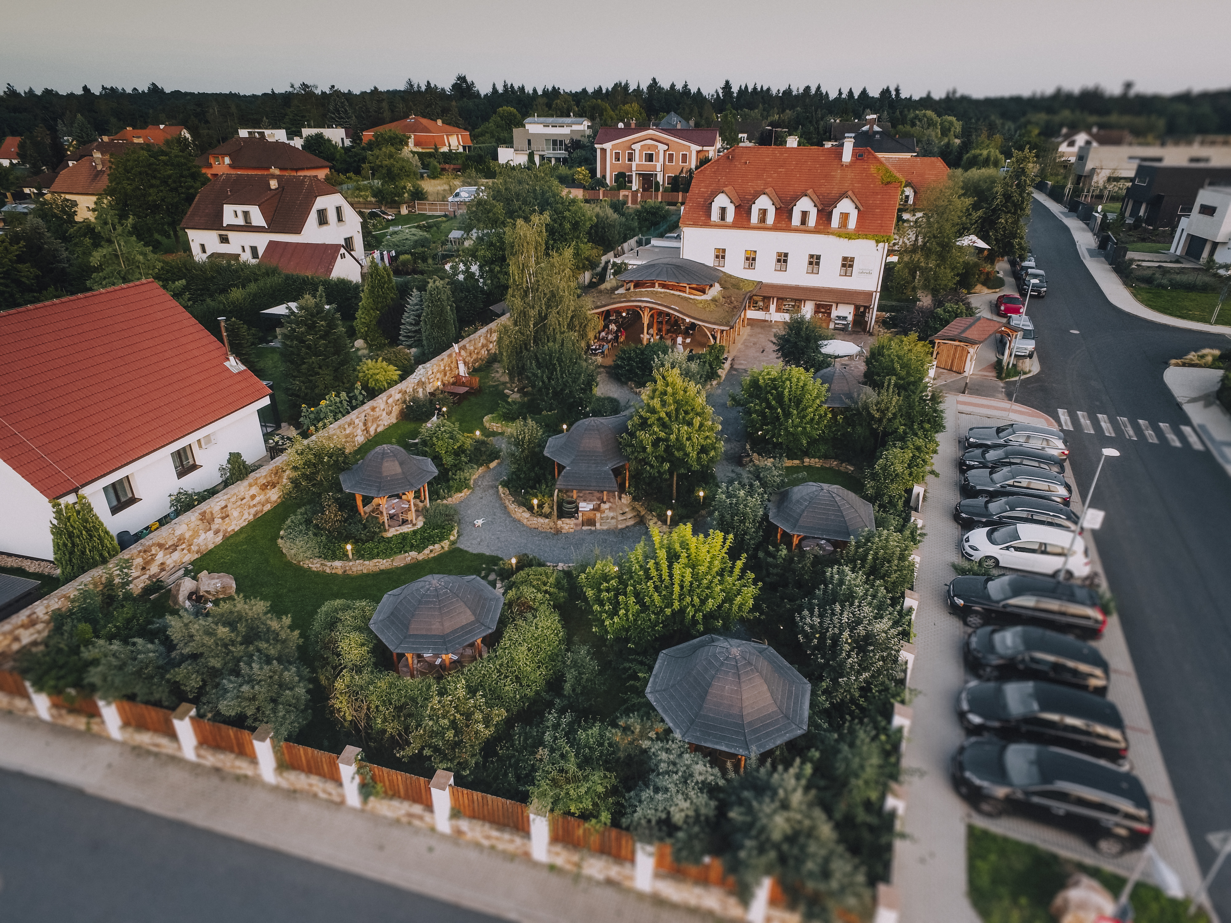 Babiččina zahrada family restaurant.