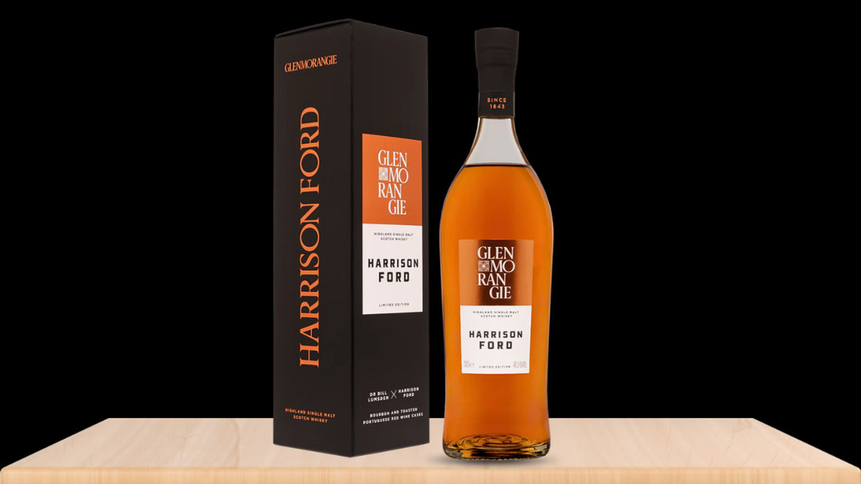 Harrison Ford představuje vlastní edici Glenmorangie whisky
