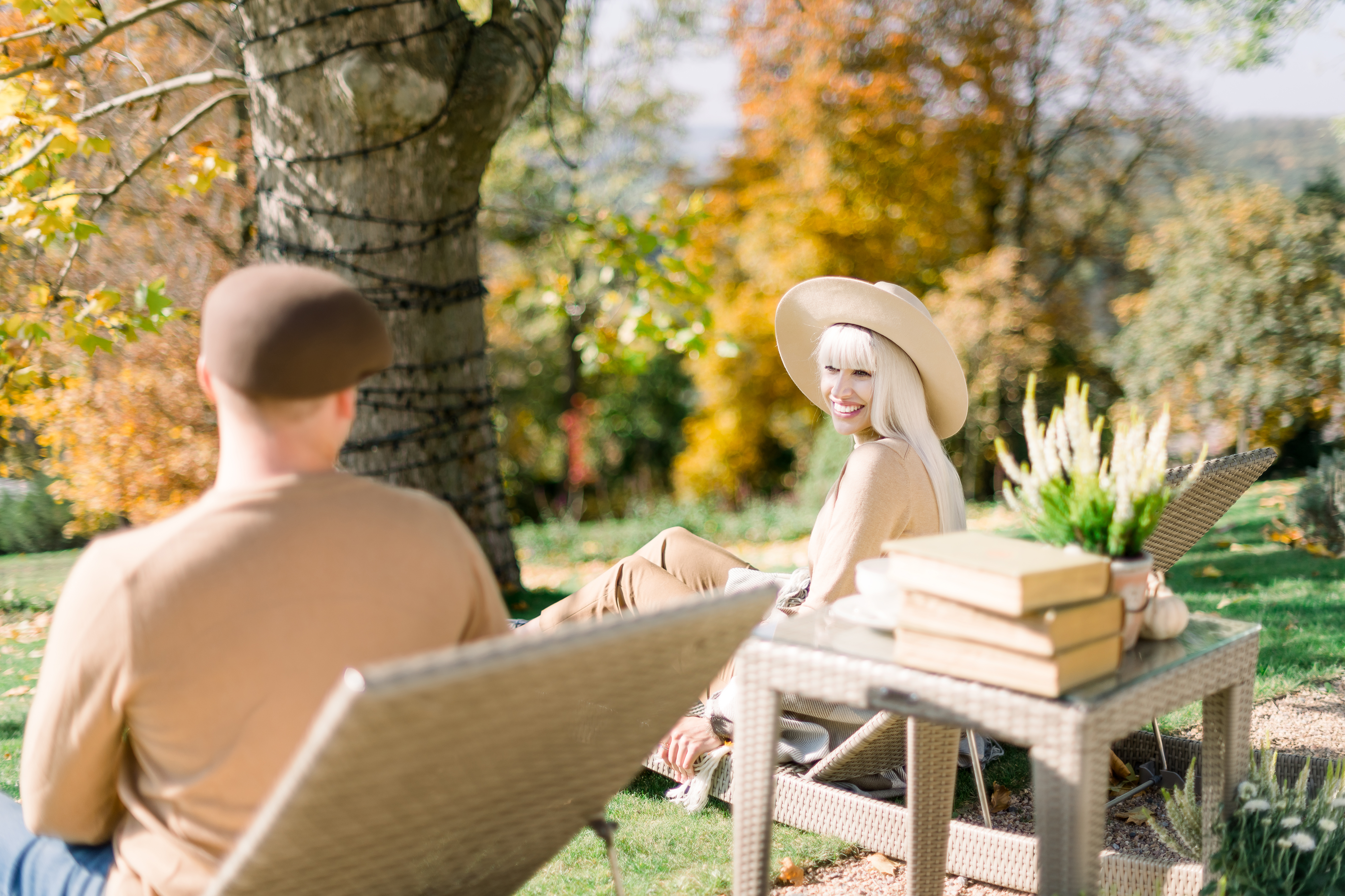 MULTICOLOURED AUTUMN AT CHATEAU MCELY