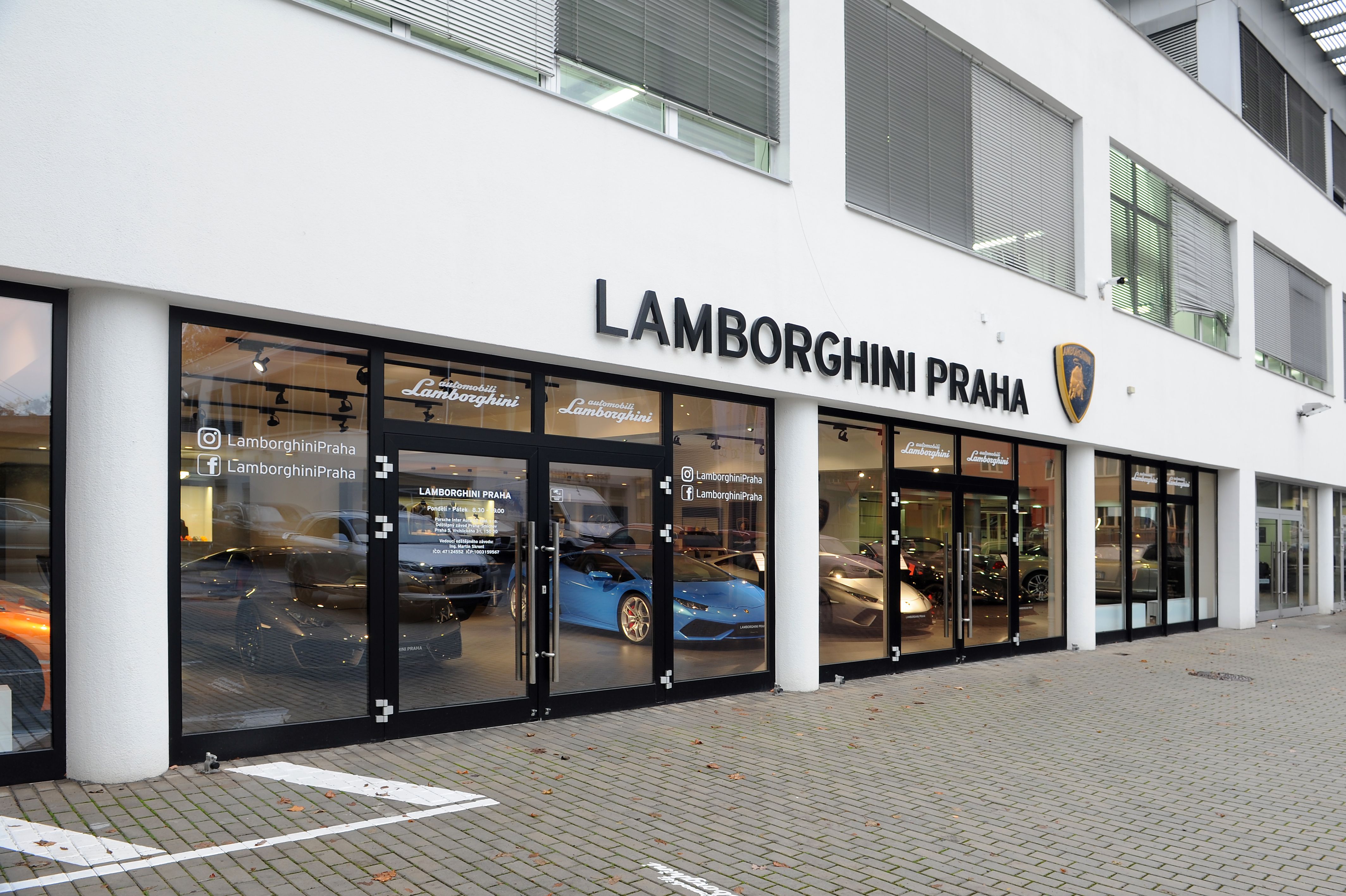 Bentley and Lamborghini