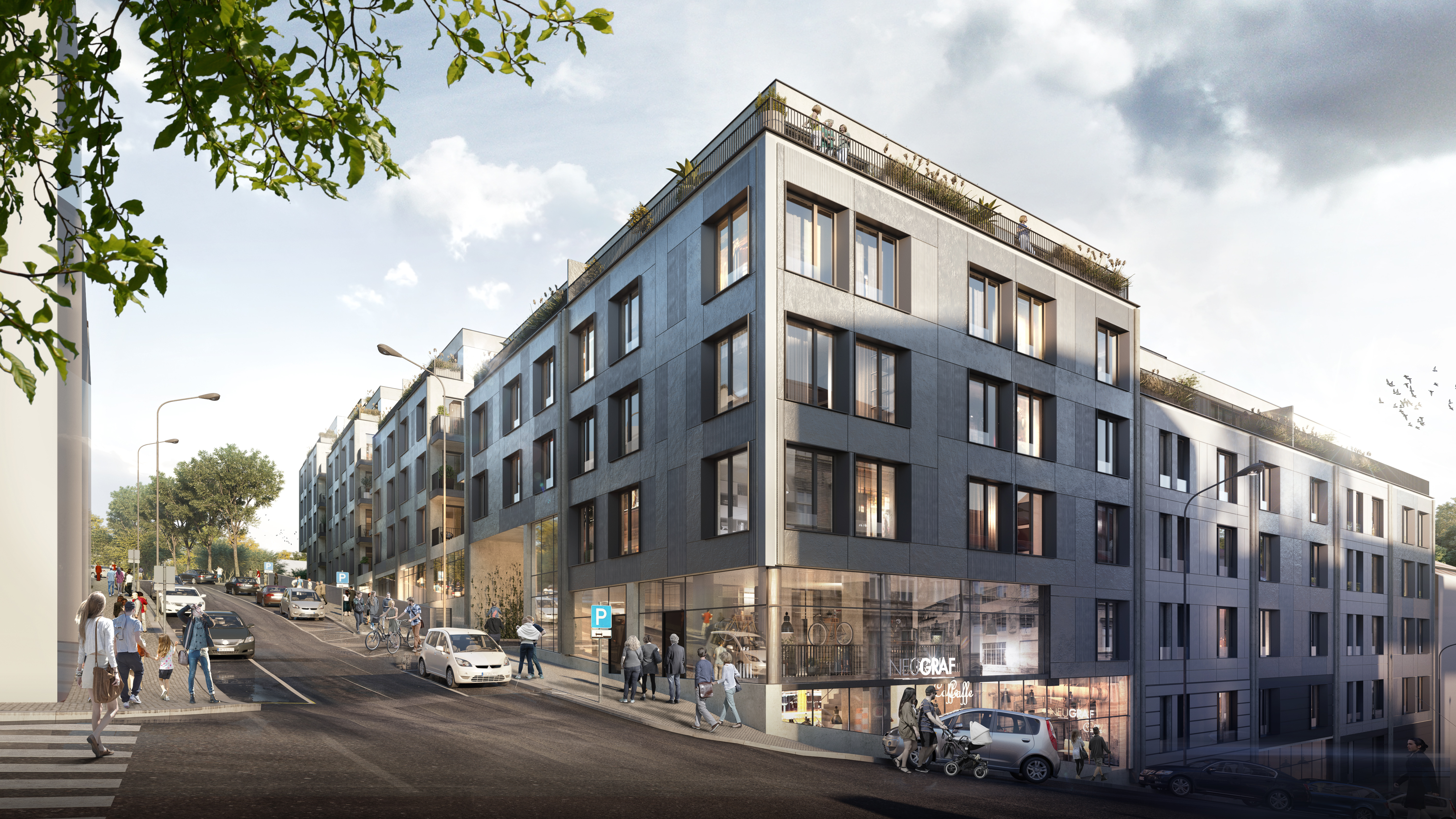 NEUGRAF – inovativní styl bydlení na Smíchově