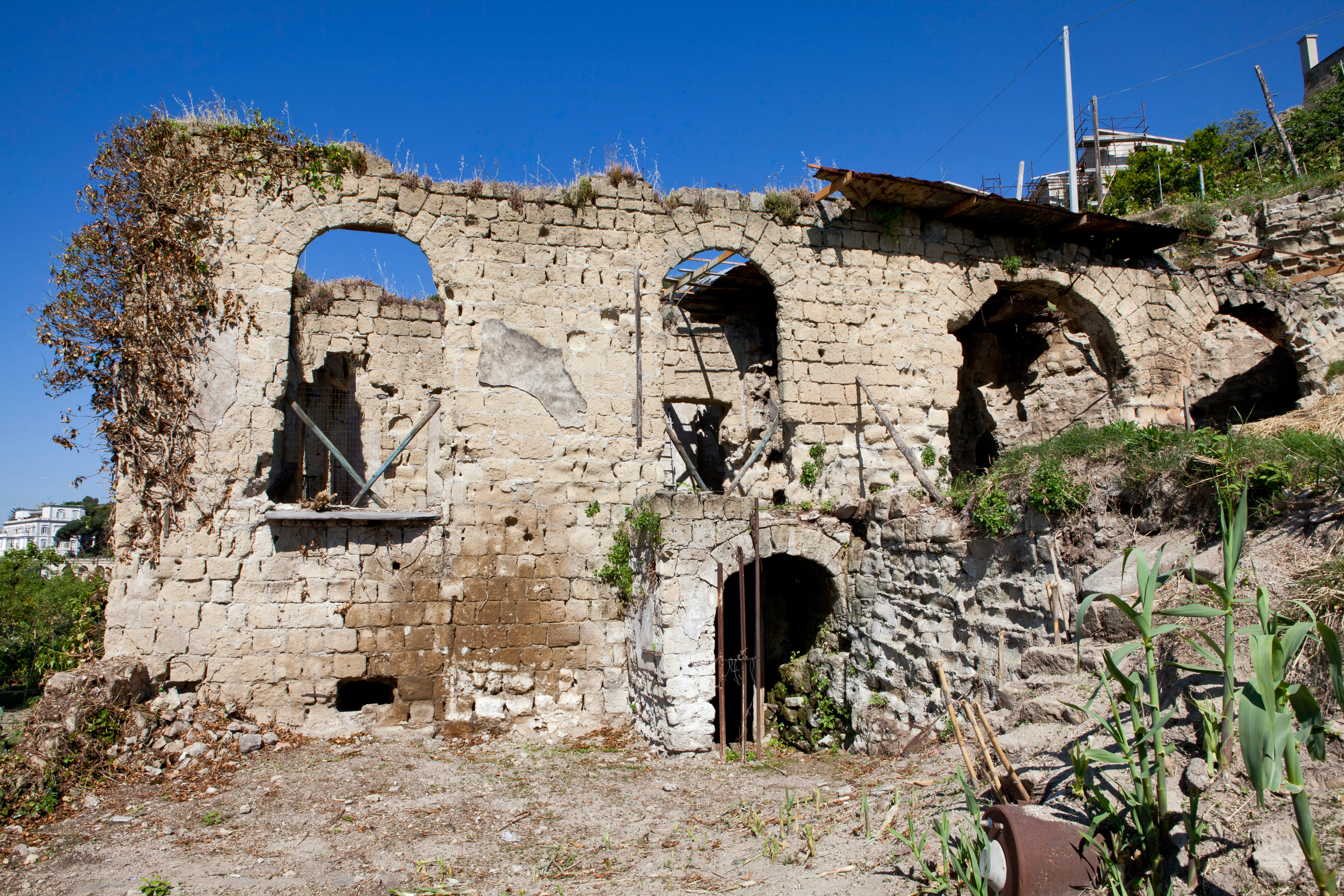 Young family transforms monastery ruins in the heart of Naples into stunning home
